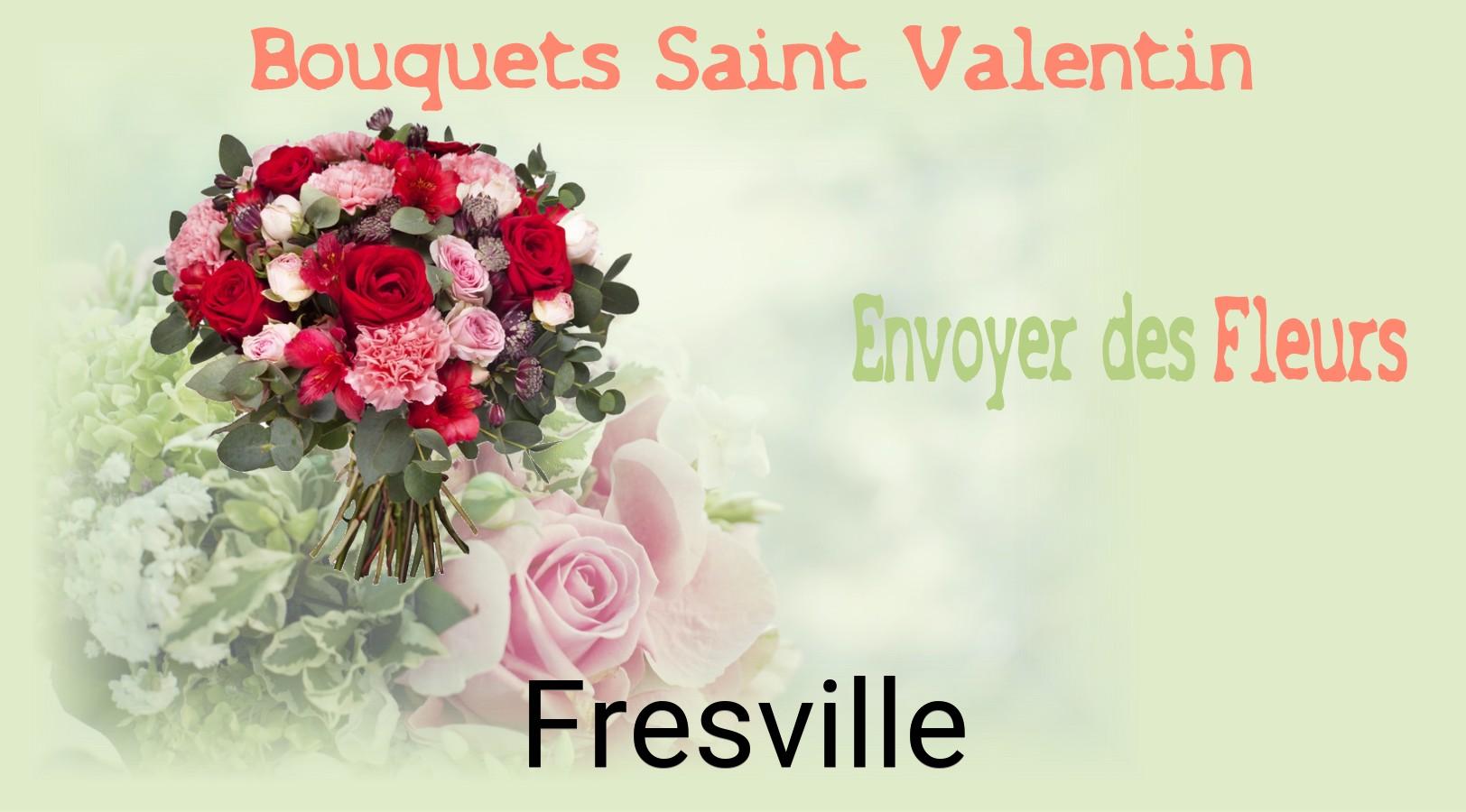 Roses de Saint-Valentin livrées à Fresville